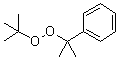 结构式 CAS# 3457-61-2, 叔丁基枯基过氧化物