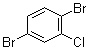 structure of CAS# 3460-24-0, 1,4-Dibromo-2-chlorobenzene