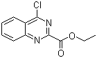 结构式 CAS# 34632-69-4, 4-氯喹唑啉-2-甲酸乙酯