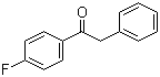 结构式 CAS# 347-84-2, 4'-氟-2-苯基苯乙酮