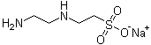 结构式 CAS# 34730-59-1, N-(2-氨基乙基)氨基乙烷磺酸钠