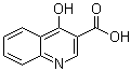 structure of CAS# 34785-11-0, 4-Hydroxy-3-quinolinecarboxylic acid;NSC 4344