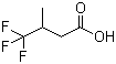 structure of CAS# 348-75-4, 3-Trifluoromethylbutyric acid;3-(Trifluoromethyl)butyric acid