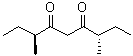 structure of CAS# 34865-74-2, [S-(R*,R*)]-3,7-Dimethyl-4,6-nonanedione