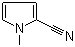 结构式 CAS# 34884-10-1, N-甲基-2-吡咯腈