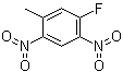 structure of CAS# 349-01-9, 2,4-Dinitro-5-methylfluorobenzene;5-Fluoro-2,4-dinitrotoluene
