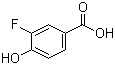 结构式 CAS# 350-29-8, 3-氟-4-羟基苯甲酸
