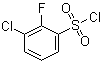 结构式 CAS# 351003-48-0, 3-氯-2-氟苯磺酰氯