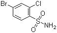 结构式 CAS# 351003-59-3, 4-溴-2-氯苯磺酰胺