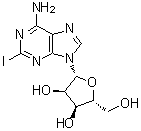 structure of CAS# 35109-88-7, 2-Iodoadenosine