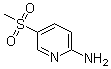 结构式 CAS# 35196-11-3, 5-(甲基磺酰基)吡啶-2-胺