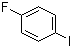 结构式 CAS# 352-34-1, 对氟碘苯; 1-氟-4-碘代苯