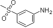 结构式 CAS# 35216-39-8, 3-(甲烷磺酰基)苯胺