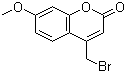 structure of CAS# 35231-44-8, 4-Bromomethyl-7-methoxycoumarin;4-(Bromomethyl)-7-methoxycoumarin; BMC