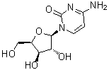 structure of CAS# 3530-56-1, 1-(beta-D-Xylofuranosyl)cytosine