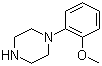 structure of CAS# 35386-24-4, 1-(2-Methoxyphenyl)piperazine