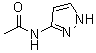 结构式 CAS# 3553-12-6, N-(1H-吡唑-3-基)乙酰胺