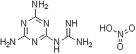 (4,6-Diamino-s-triazin-2-yl)guanidine mononitrate molecular structure (CAS 3553-49-9)