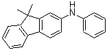 结构式 CAS# 355832-04-1, N-(9,9-二甲基芴-2-基)苯胺