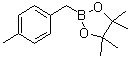 结构式 CAS# 356570-52-0, 4-甲基苄基硼酸频哪醇酯