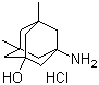 structure of CAS# 356572-08-2, 1-Hydroxy-3-amino-5,7-dimethyladamantane hydrochloride