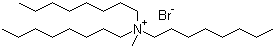 structure of CAS# 35675-80-0, Methyltrioctylammonium bromide;Trioctylmethylammonium bromide