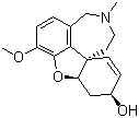 Galanthamine molecular structure (CAS 357-70-0)