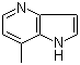 结构式 CAS# 357263-42-4, 7-甲基-4-氮杂吲哚