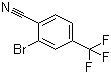 structure of CAS# 35764-15-9, 2-Bromo-4-(trifluoromethyl)benzonitrile