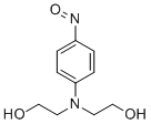 structure of CAS# 3590-52-1, 2,2'-[(4-Nitrosophenyl)imino]bis-ethanol