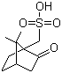 structure of CAS# 35963-20-3, L(-)-Camphorsulfonic acid;1R-(-)-10-Camphorsulfonic acid; 1R-(-)-Camphorsulfonic acid; (-)-Camphor-10-sulphonic acid; (1R)-[7,7-Dimethyl-2-oxobicyclo[2.2.1]hept-1-yl]methanesulphonic acid