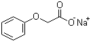 结构式 CAS# 3598-16-1, 苯氧乙酸钠