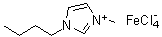 结构式 CAS# 359845-21-9, 1-丁基-3-甲基咪唑鎓四氯铁酸盐