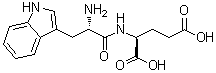 结构式 CAS# 36099-95-3, L-色氨酰-L-谷氨酸