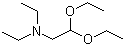 structure of CAS# 3616-57-7, Diethylaminoacetaldehyde diethyl acetal;2,2-Diethoxytriethylamine