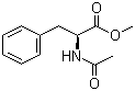 structure of CAS# 3618-96-0, N-Acetyl-L-phenylalanine methyl ester;S)-(+)-N-Acetylphenylalanine methyl ester; (S)-N-(1-Benzyl-2-methoxy-2-oxoethyl)acetamide; (S)-N-Acetyl-3-phenylalanine methyl ester; (S)-N-Acetylphenylalanine methyl ester; Acetyl-L-phenylalanine methyl ester