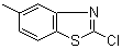structure of CAS# 3622-31-9, 2-Chloro-5-methylbenzothiazole