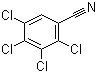 结构式 CAS# 36245-95-1, 2,3,4,5-四氯苯甲腈