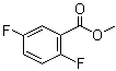 结构式 CAS# 362601-90-9, 2,5-二氟苯甲酸甲酯