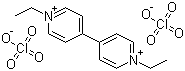 结构式 CAS# 36305-51-8, 乙基紫精二高氯酸盐; 1,1'-二乙基-4,4'-联吡啶鎓二高氯酸盐