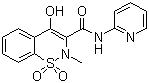 structure of CAS# 36322-90-4, Piroxicam;4-Hydroxy-2-methyl-N-2-pyridinyl-2H-1,2-benzothiazine-3-carboxamide 1,1-dioxide