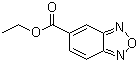 结构式 CAS# 36389-07-8, 苯并呋咱-5-羧酸乙酯; 2,1,3-苯并噁二唑-5-羧酸乙酯