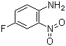 结构式 CAS# 364-78-3, 4-氟-2-硝基苯胺