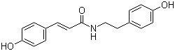 结构式 CAS# 36417-86-4, N-对反式香豆酰酪胺