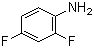 2,4-二氟苯胺分子结构 (CAS 367-25-9)