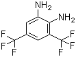 structure of CAS# 367-65-7, 3,5-Bis(trifluoromethyl)-1,2-diaminobenzene;3,5-Bis(trifluoromethyl)-1,2-phenylenediamine