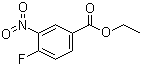 结构式 CAS# 367-80-6, 4-氟-3-硝基苯甲酸乙酯