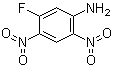 2,4-Dinitro-5-fluoroaniline molecular structure (CAS 367-81-7)