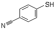 结构式 CAS# 36801-01-1, 4-巯基苯甲腈