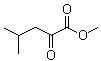 structure of CAS# 3682-43-7, 4-Methyl-2-oxopentanoic acid methyl ester;Methyl 2-oxoisocaproate; Methyl 4-methyl-2-oxopentanoate
